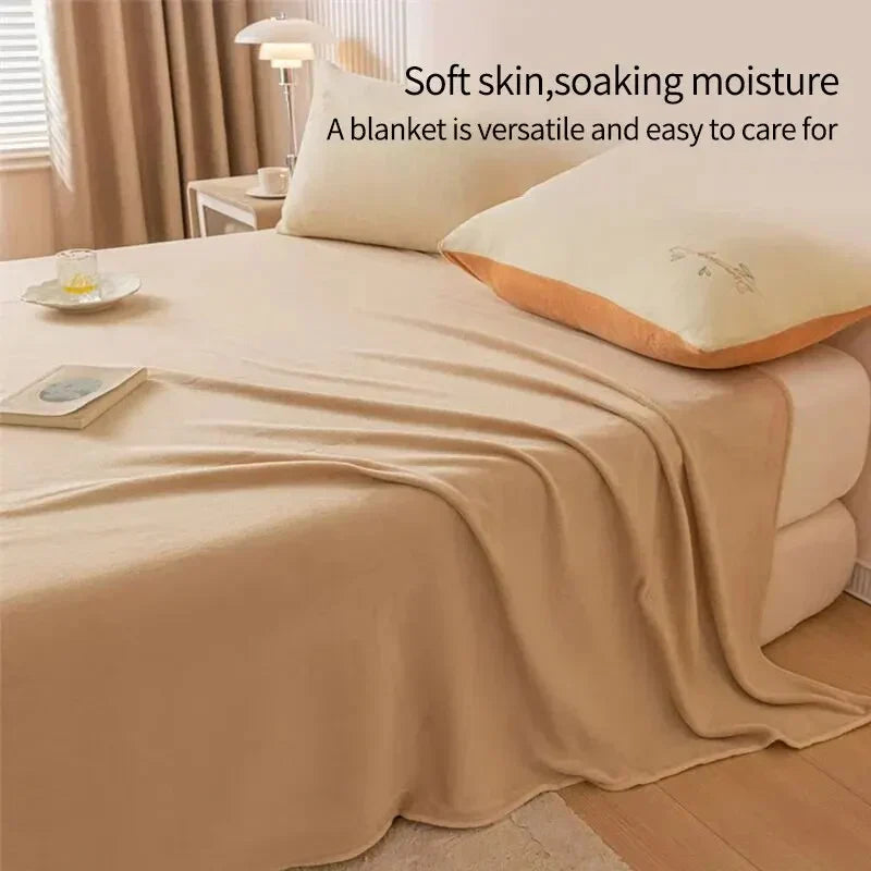 Snug Flannel Throw, Warm and Plush