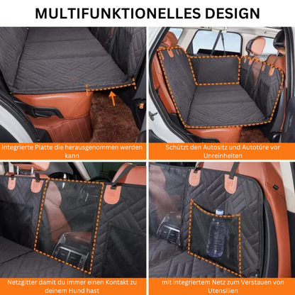 Hard Floor Car Seat Extender for Dogs