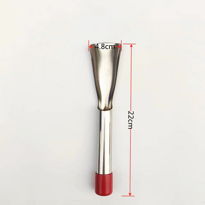 Sturdy Stainless Steel Weeder, Ergonomic Wooden Handles