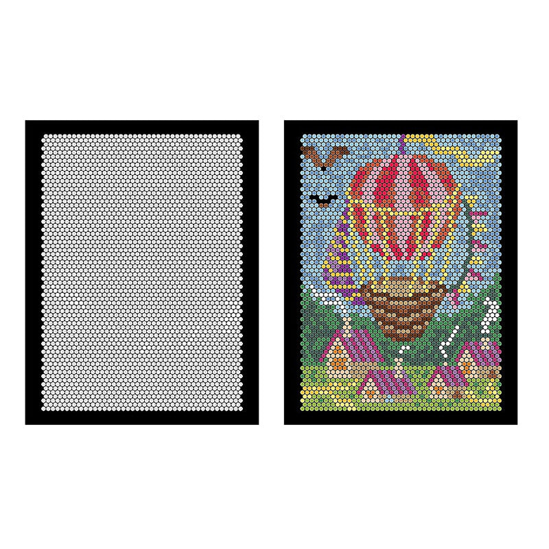 Livre de mosaïque à colorier par numéros, 100 pages, activité artistique