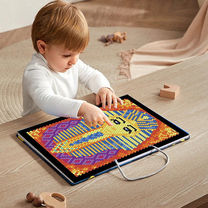 Colour By Numbers Mosaic Book Set 100-Page Artistic Activity