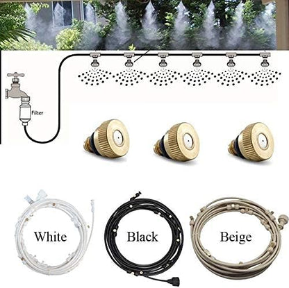 Versatile Sprinkler System, Efficient Watering Hose with Spray Nozzles for Garden Refreshment