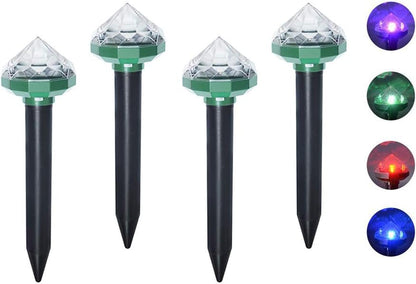 Solar-Operated Animal Deterrent, Eco-Conscious Defense Against Rodents