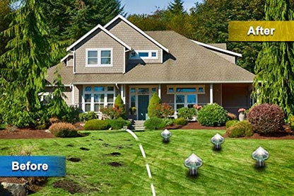 Solar-Operated Animal Deterrent, Eco-Conscious Defense Against Rodents