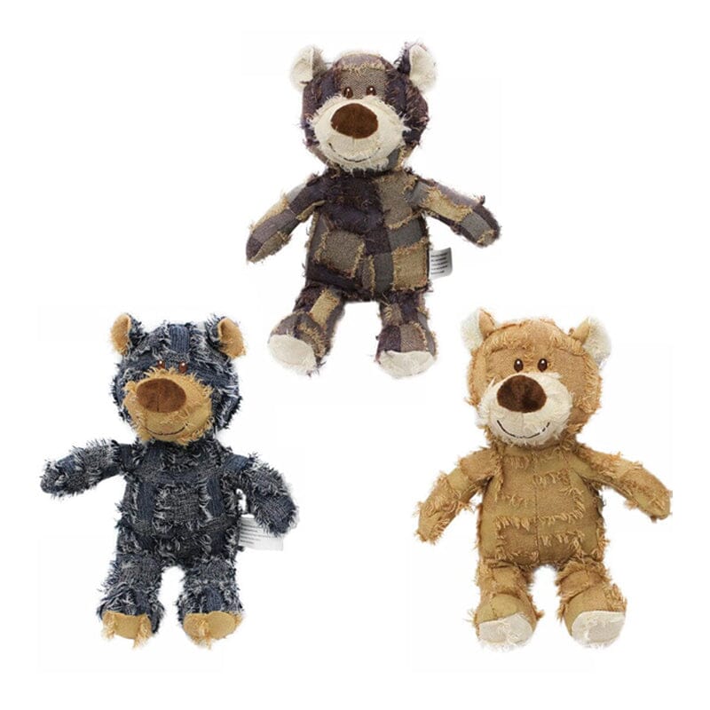 Indestructible Robust Bear –Durable Plush Toy for Aggressive Chewers