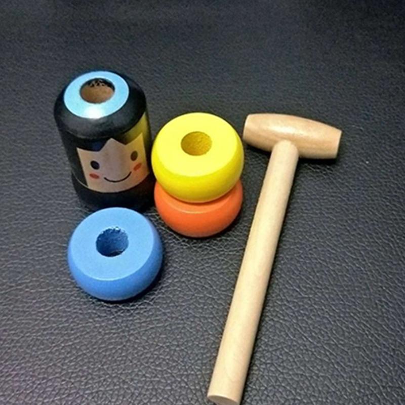 Wooden Magic Toy  Unbreakable Bouncing Doll
