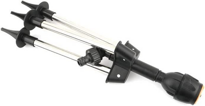 Automatic Rotating Garden Sprinkler, Retractable Tripod Design