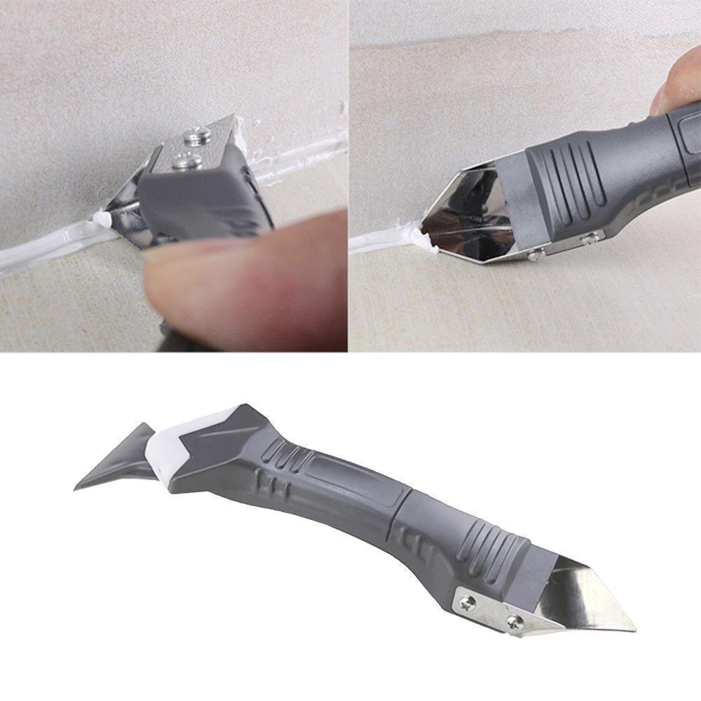 3-in-1 Silicone Caulking Tool Set Domom Remover and Smoother