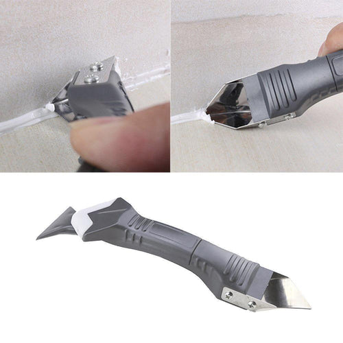 3-in-1 Silicone Caulking Tool Set Domom Remover and Smoother