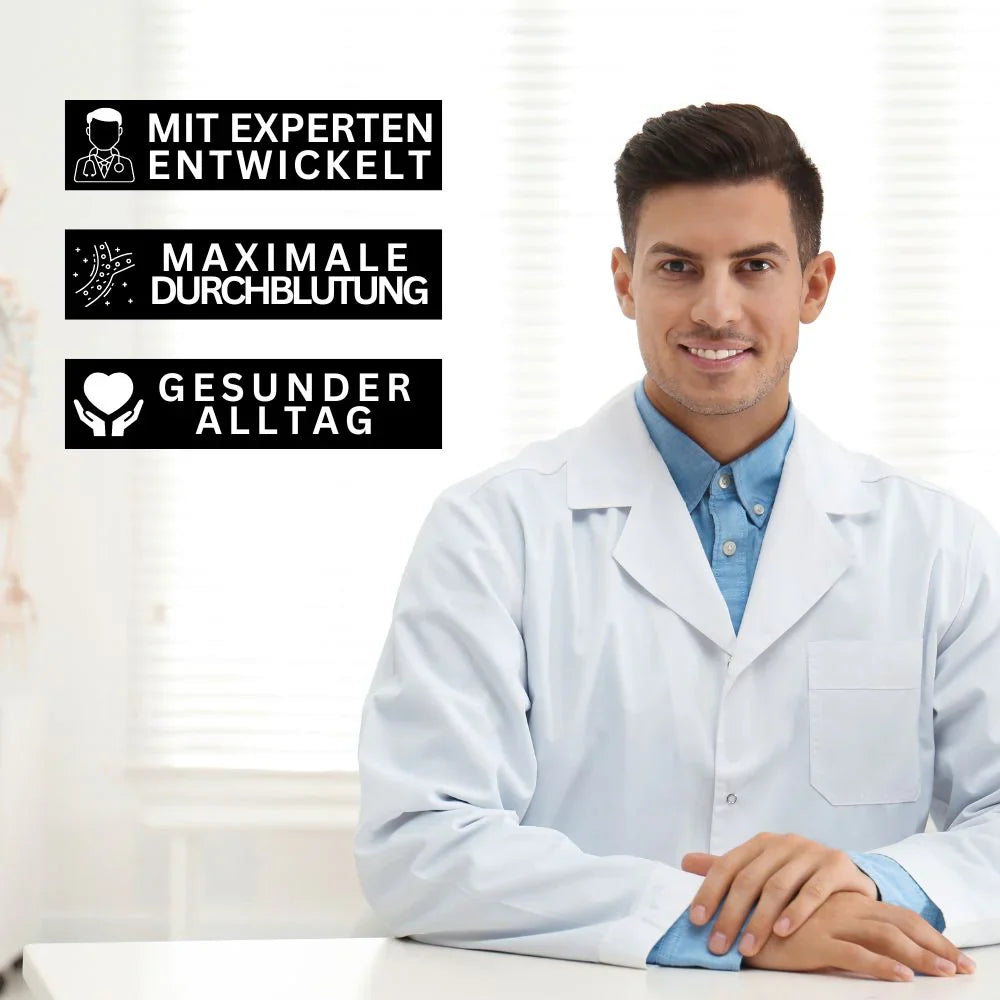 Zippered Compression Stockings, Supportive Fit