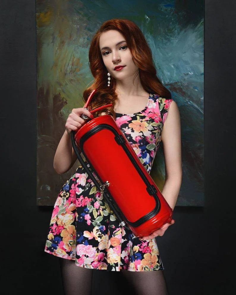 Red FireBar Hidden Mini Bar Stealthy Stylish