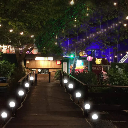 Bright 3-Piece Solar Light Set, Weatherproof Garden Illumination