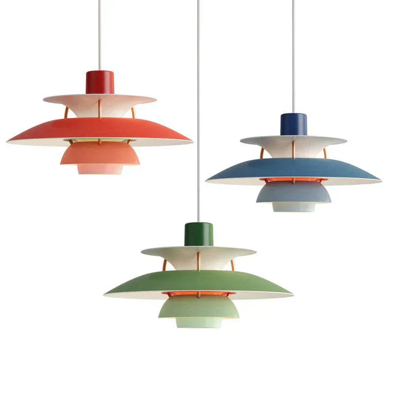 Modern LED Pendant Light Colourful & Minimalist