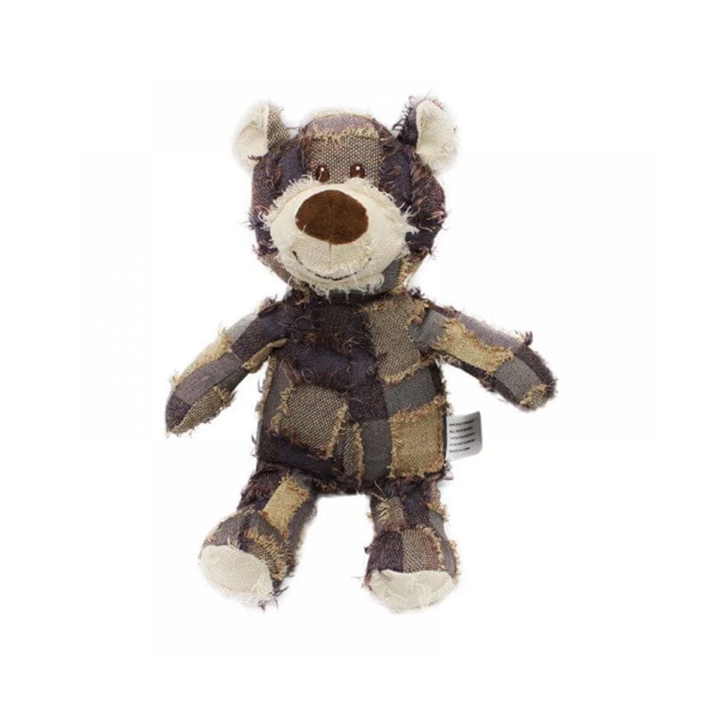 Indestructible Robust Bear –Durable Plush Toy for Aggressive Chewers
