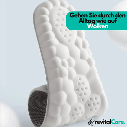 Supportive 4D Insoles, Adaptive Comfort