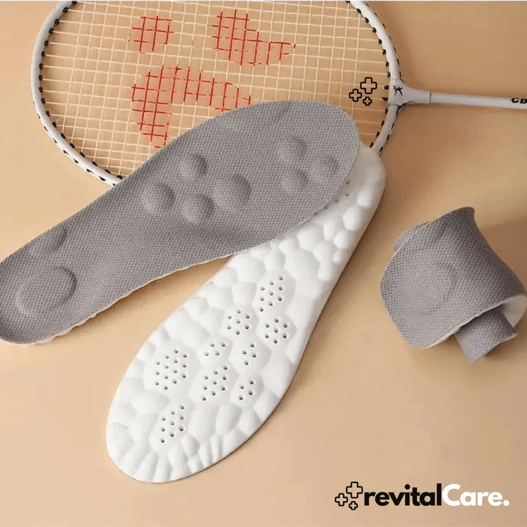 Supportive 4D Insoles, Adaptive Comfort