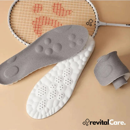 Supportive 4D Insoles, Adaptive Comfort
