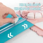 Paper Cutter  Rotating Disc with Multiple Cutting Patterns, 12-in-1