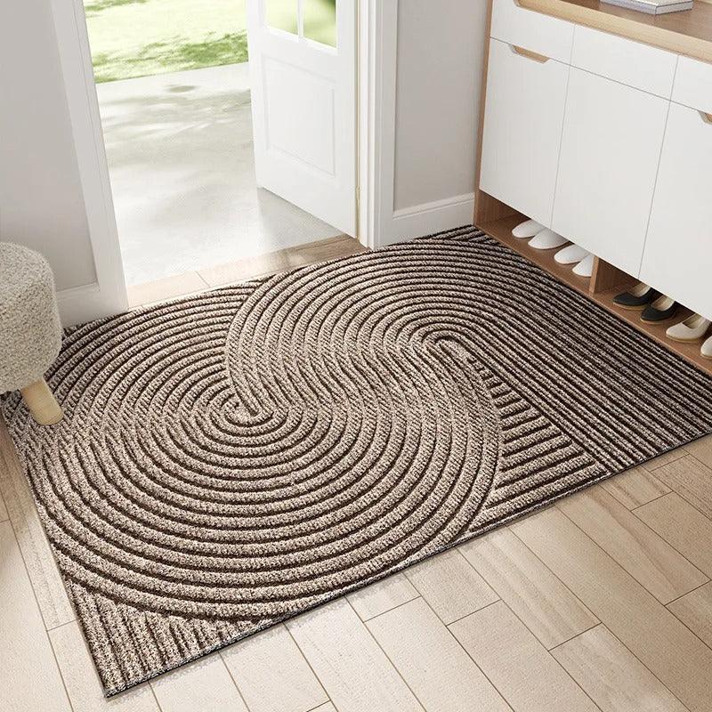 Non-Slip Entry Mat With Dirt-Trapping Feature
