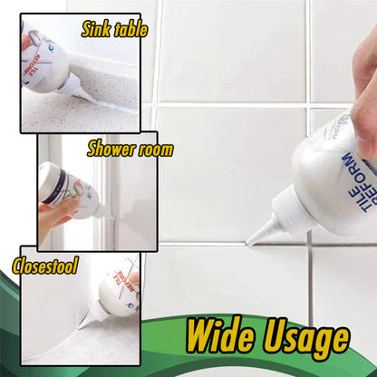 Moisture-Sealing Grout Repair Gel, Durable