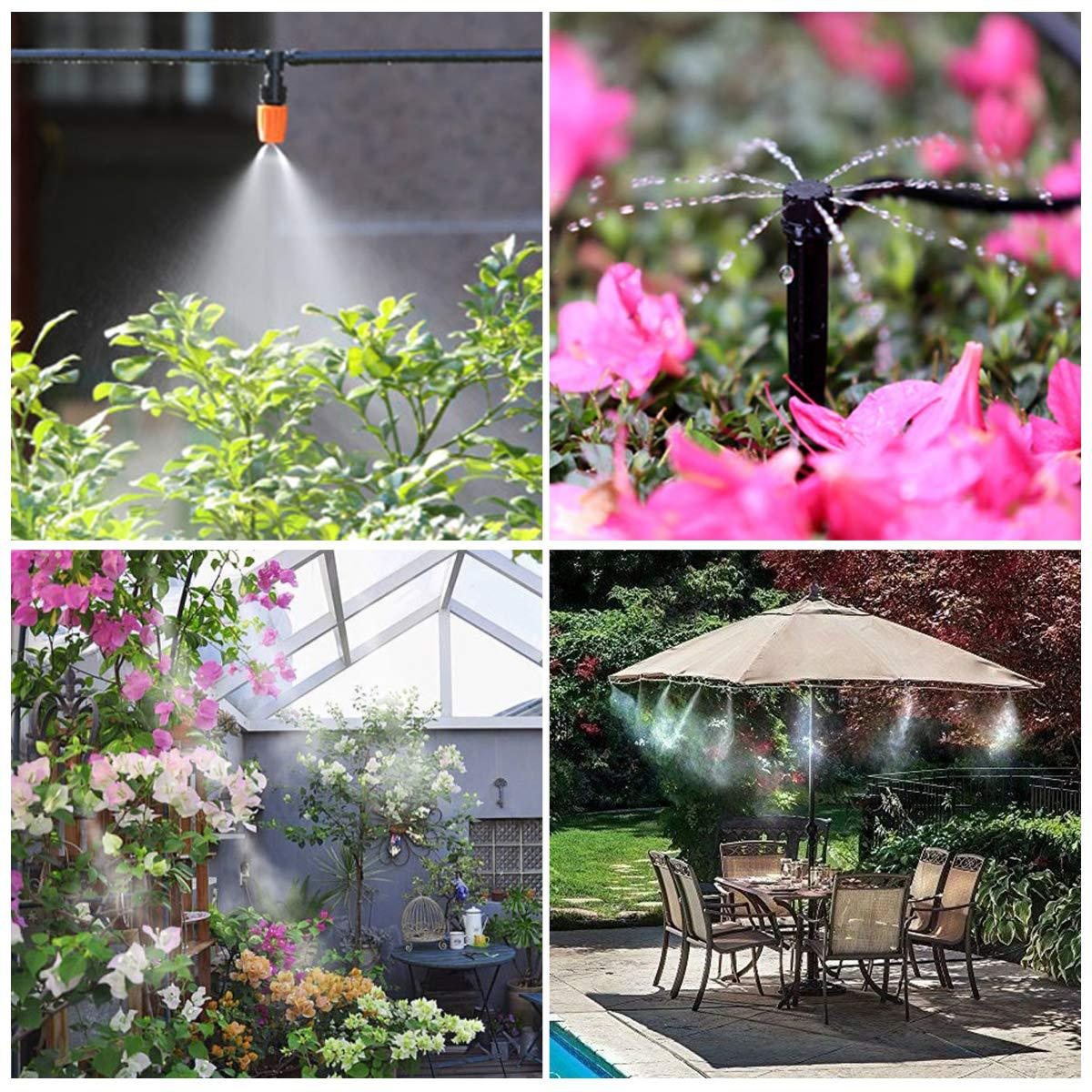 Automated Irrigation System, Drip Watering for Garden Plants