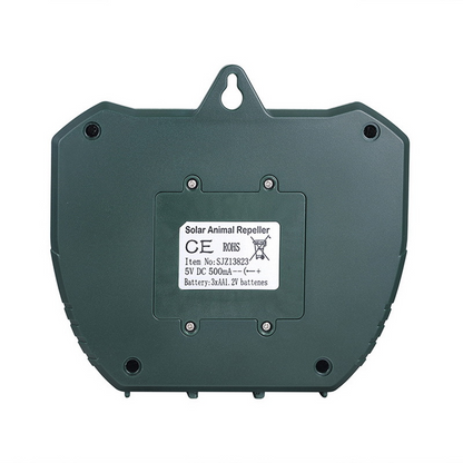 Solar-Powered Ultrasonic Repeller, Effective Animal Deterrent