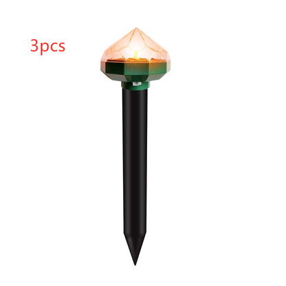 Solar-Operated Animal Deterrent, Eco-Conscious Defense Against Rodents