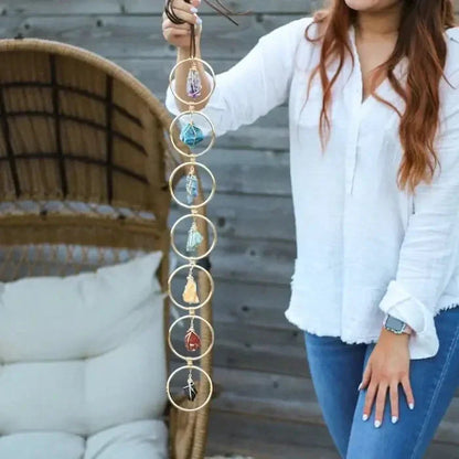 Vibrant chakra decor, positive energy