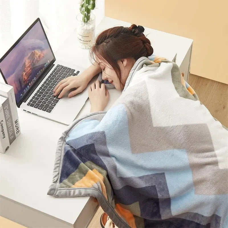 Snug Flannel Throw, Warm and Plush