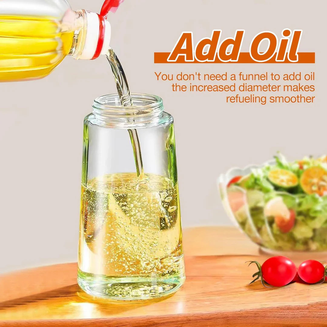 Versatile 2-in-1 Olive Oil Dispenser, Efficient