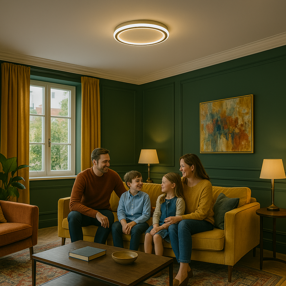Scandinavian Dimmable LED Ceiling Light Minimalist Modern