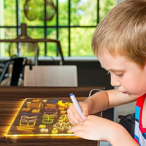 LED Light Drawing Pad Creative Sketch Board