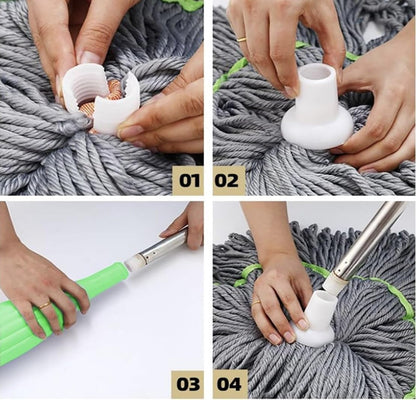 Self-Wringing Mop, Easy Clean