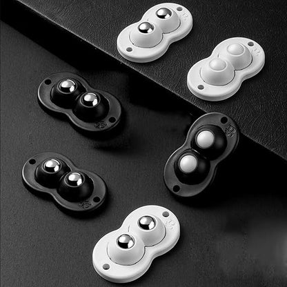 Self-Adhesive Caster Wheel Set, Universal Design