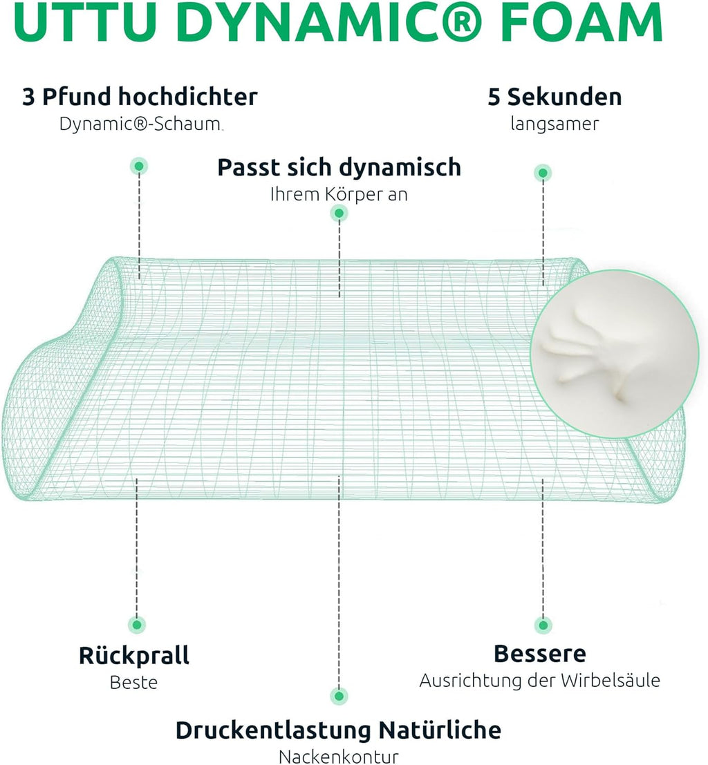 Supportive Neck Pillow, Orthopedic Design