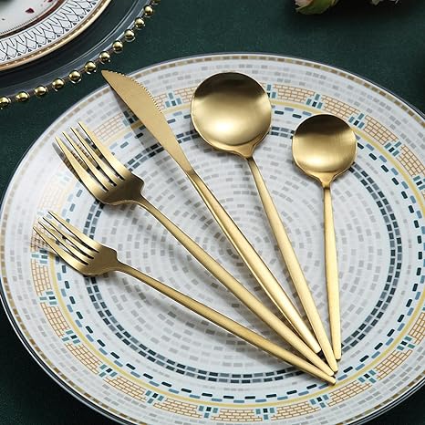 MINIMALIST CUTLERY SET | ELEGANT DESIGN
