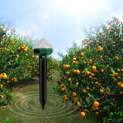 Solar-Operated Animal Deterrent, Eco-Conscious Defense Against Rodents