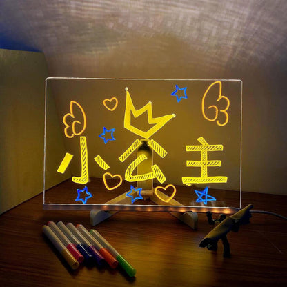 LED Light Drawing Board Pad Creative Sketch Board