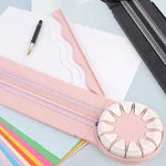 Paper Cutter  Rotating Disc with Multiple Cutting Patterns, 12-in-1