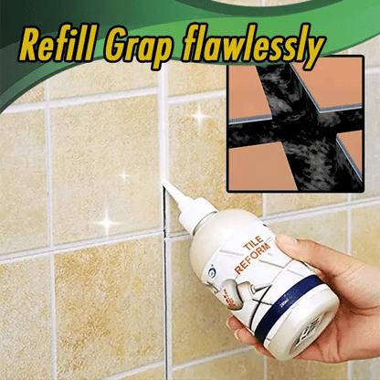 Moisture-Sealing Grout Repair Gel, Durable