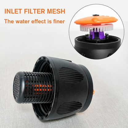 Automatic Rotating Garden Sprinkler, Retractable Tripod Design