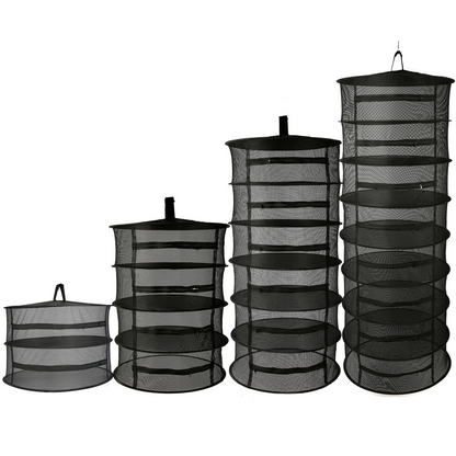 Foldable Drying Rack, Multi-Tier Mesh Design for Efficient Drying