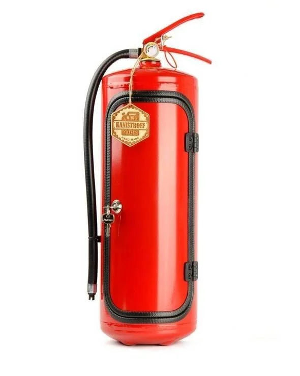 Red FireBar Hidden Mini Bar Stealthy Stylish