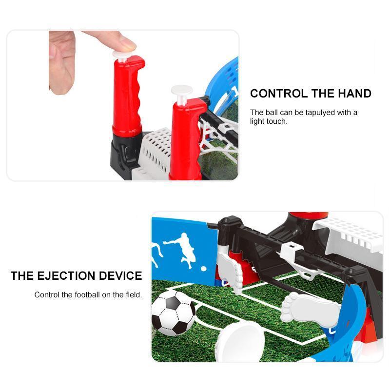 Compact Tabletop Soccer Game, Fun Entertainment