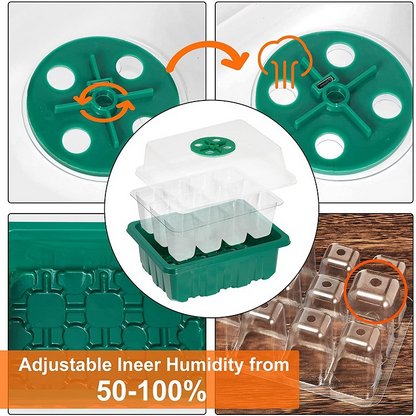 Plant Growth Starter Kit, Complete with Lighting