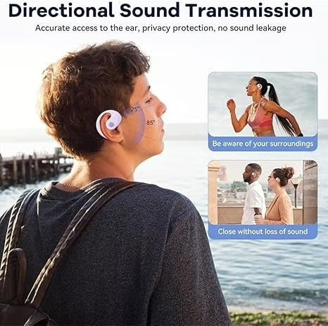 Écouteurs Bluetooth avec traduction IA et prise en charge multilingue en temps réel
