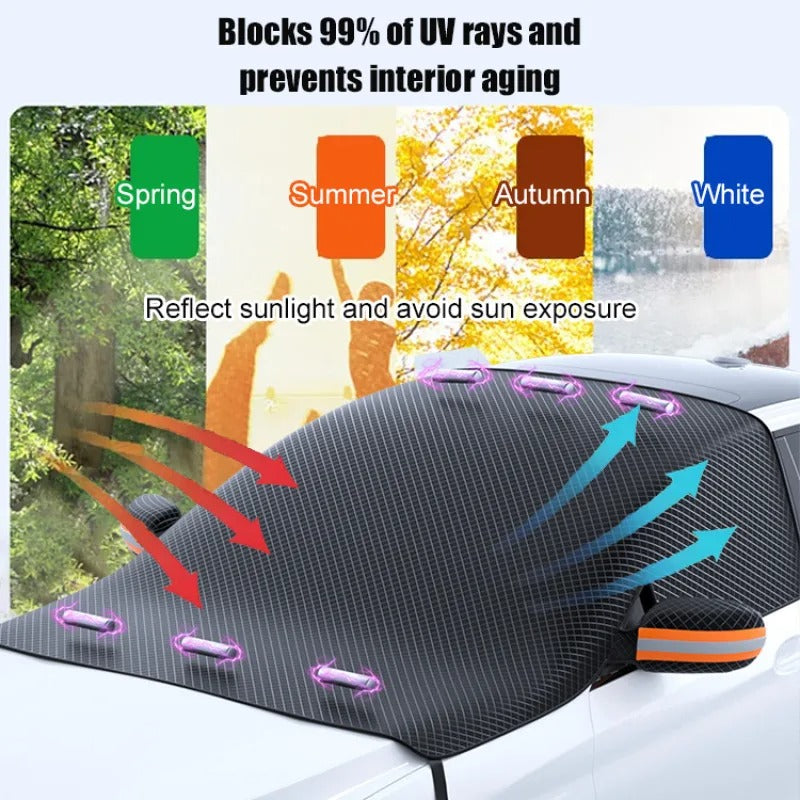 Magnetic Car Snow Cover | Durable