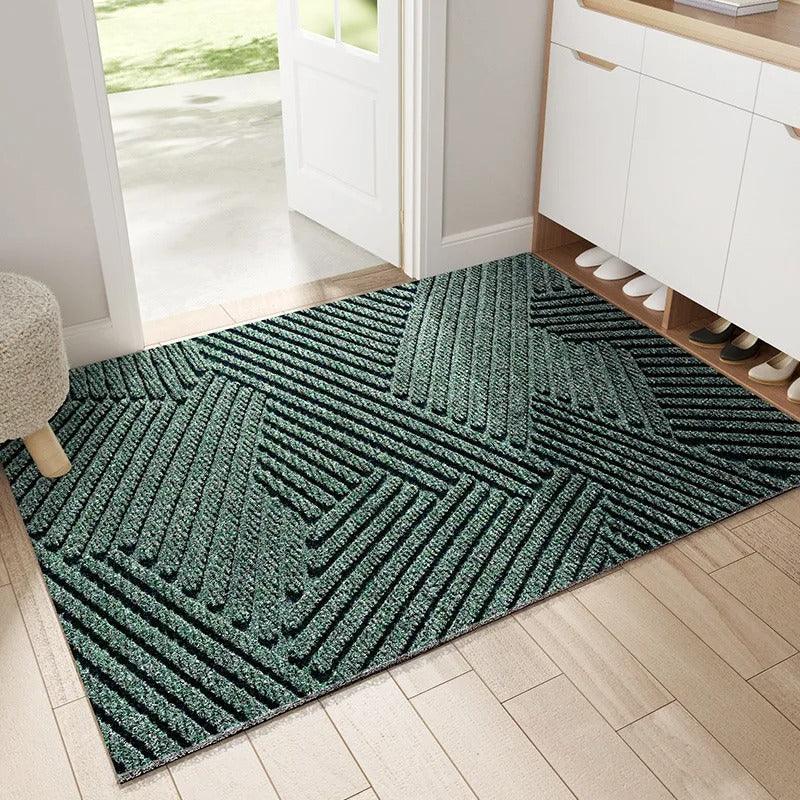 Non-Slip Entry Mat With Dirt-Trapping Feature