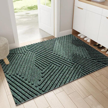 Non-Slip Entry Mat With Dirt-Trapping Feature