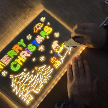 LED Light Drawing Board Pad Creative Sketch Board